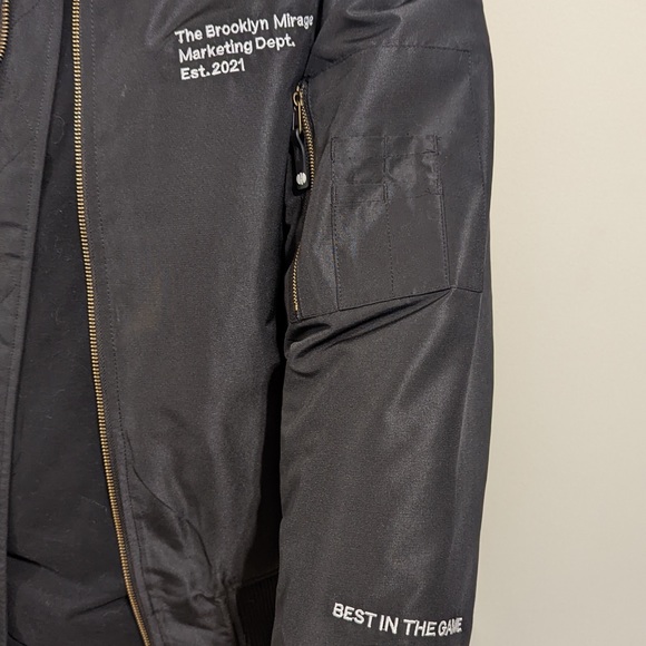 RARE Brooklyn Mirage bomber jacket, NEW, Men’s Small - Picture 2 of 10
